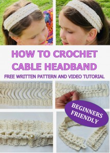 Tutorial - Crotchet a headband ❤ »